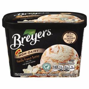 Breyers Ice Cream, Non-Dairy, Vanilla Peanut Butter