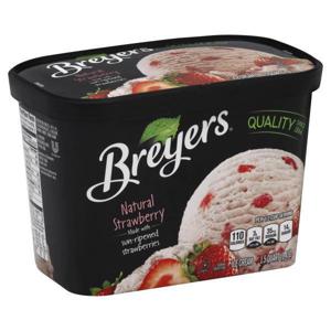 Breyers Ice Cream, Natural Strawberry