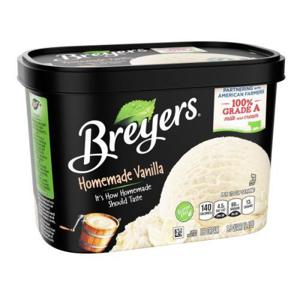 Breyers Ice Cream, Homemade Vanilla