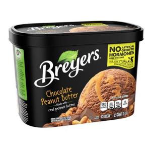 Breyers Ice Cream, Chocolate Peanut Butter