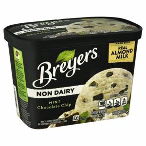 Breyers Frozen Almond Milk Dessert, Mint Chocolate Chip