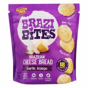 Brazi Bites Brazi Bites Cheese Bread, Brazilian, Garlic Asiago