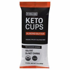 Evolved Keto Cups, Almond Butter