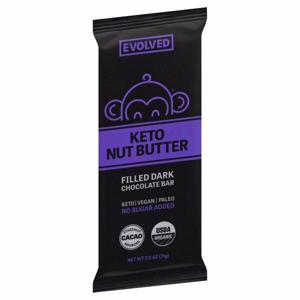 Evolved Chocolate Bar, Keto Nut Butter