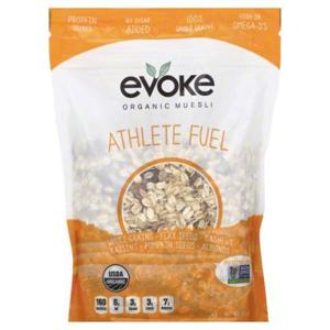 Evoke Muesli, Organic, Athlete Fuel