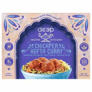 Deep Indian Kitchen Chickpea Kofta Curry, Medium Spice