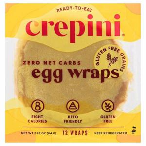 Crepini Egg Wraps, Gluten Free Grains