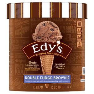 Edy's Ice Cream, Double Fudge Brownie