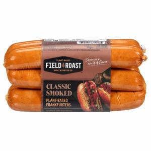 Field Roast Frankfurters, Classic Smoked, Plant-Based