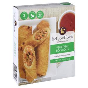 Feel Good Foods Egg Rolls, Vegetable