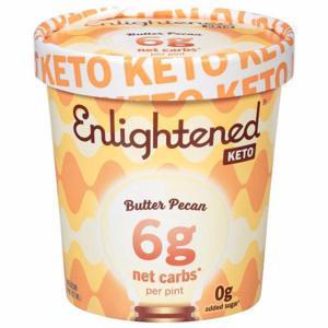 Enlightened Keto Ice Cream, Butter Pecan