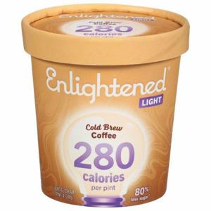 Enlightened Ice Cream, Light, Cold Brew Coffee