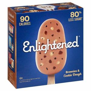 Enlightened Ice Cream Bars, Brownies & Cookie Dough, Light