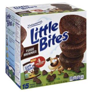 Entenmanns Little Bites Brownies, Fudge