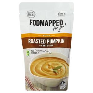 Fodmapped Soup, Roasted Pumpkin + a Hint of Sage