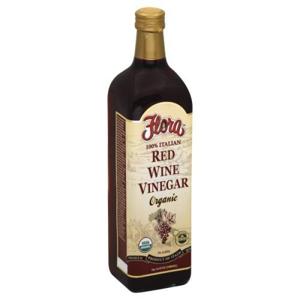 Flora Vinegar, Organic, Red Wine