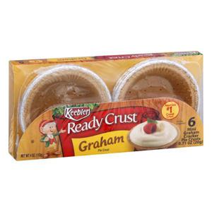 Ferrara Candy Company Ready Crust Pie Crusts, Graham, Mini