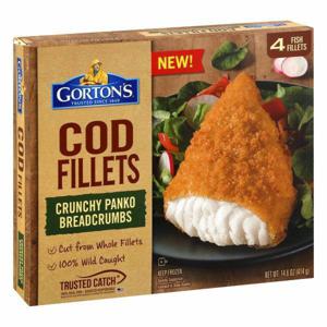 Gortons Cod Fillets, Crunchy Panko Breadcrumbs