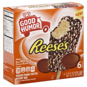 Good Humor Dessert Bar, Peanut Butter, Reese's, Frozen