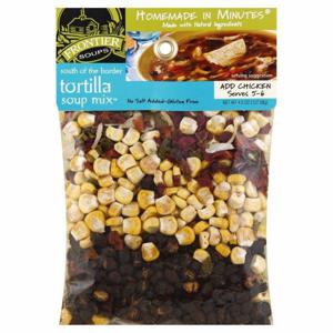 Frontier Soups Homemade in Minutes Soup Mix, South of the Border, Tortilla