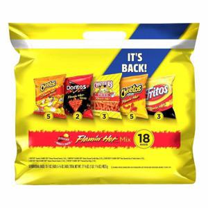 Frito-Lay Snack Mix, Flamin Hot Flavored, Variety Pack