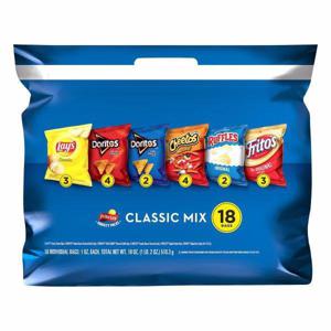 Frito Lay Chips, Classic Mix, Variety Pack