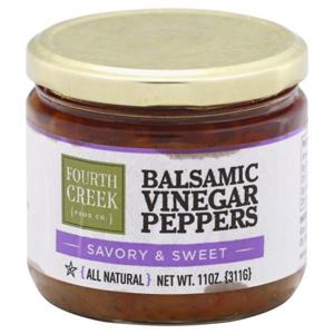 FOURTH CREEK FOODS Peppers, Balsamic Vinegar, Savory & Sweet