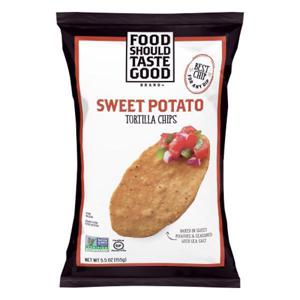 Food Should Taste Good Tortilla Chips, Sweet Potato