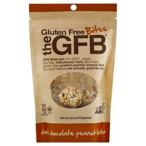 GFB Bites, Gluten Free, Dark Chocolate Peanut Butter