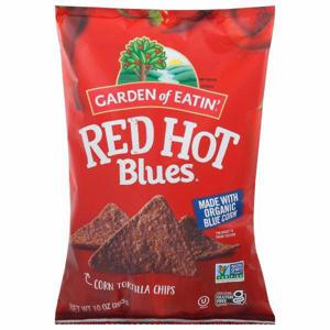 Garden of Eatin' Corn Tortilla Chips, Red Hot Blues