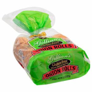 Gillian's Onion Rolls, Gluten Free