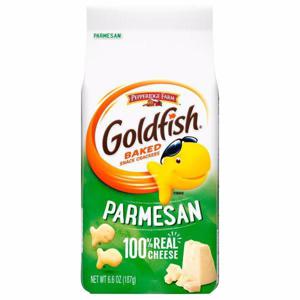 Goldfish Snack Crackers, Baked, Parmesan