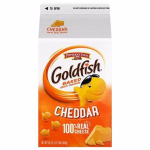 Goldfish Baked Snack Crackers, Cheddar