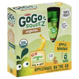 GoGo Squeez Organic Applesauce On the Go, Apple Banana