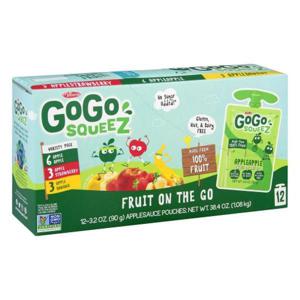 GoGo Squeez Applesauce, Fruit On The Go, Variety Pack