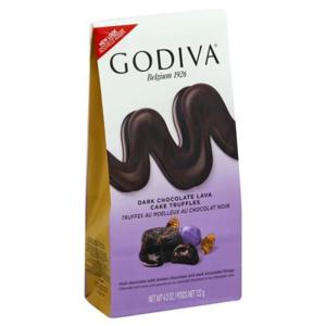 Godiva Truffles, Dark Chocolate Lava Cake