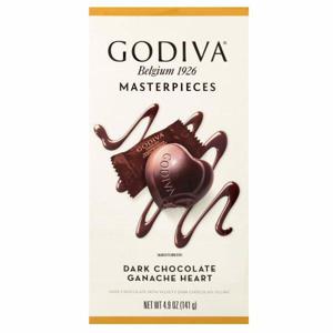 Godiva Dark Chocolate, Masterpieces, Ganache Heart