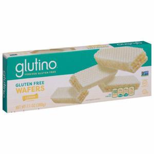 Glutino Wafers, Gluten Free, Lemon Flavored