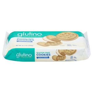 Glutino Cookies, Gluten Free, Vanilla Creme