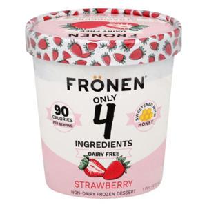 FRONEN Frozen Dessert, Non-Dairy, Strawberry