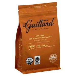 Guittard Baking Wafers, Organic, Semisweet Chocolate