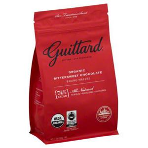 Guittard Baking Wafers, Organic, Bittersweet Chocolate