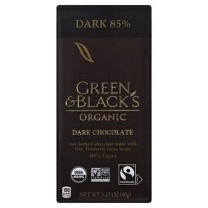 GREEN & BLACKS Dark Chocolate, Organic, 85% Cacao