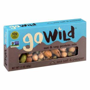 Go Wild Nut & Veg Protein Mix, Sea Salt & Pepper