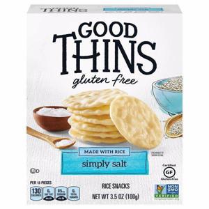 Good Thins Rice Snacks, Gluten Free, Simply Salt