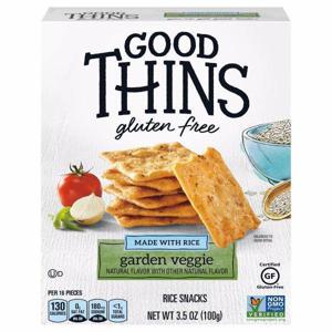 Good Thins Rice Snacks, Gluten Free, Garden Veggie