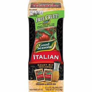 Good Seasons Italian with Cruet Salad Dressing & Recipe Mix