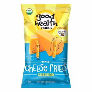 Good Health Cheese Fries, Organic, Cheddar Flavored, Baked