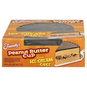 Friendly's Ice Cream Cake, Premium, Peanut Butter Cup