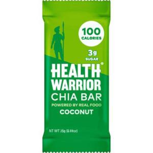 HEALTH WARRIOR 100 Calories Chia Bar, Coconut